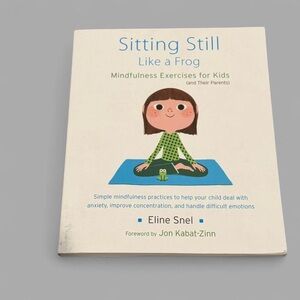 Mindfulness Book for Kids “Sitting still Like a Frog” CD included